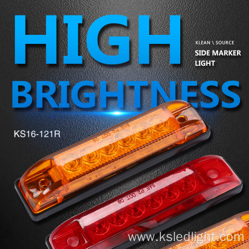 Rear thin Line Surface Mount Marker Light